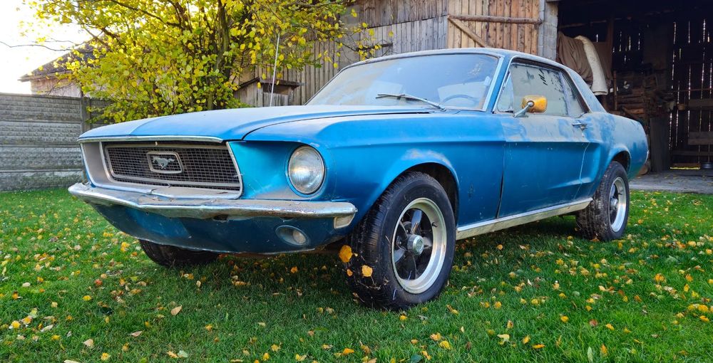Ford Mustang Ford Mustang 1967/68 V8 289 • Automat • Marti Report • Po opłatach