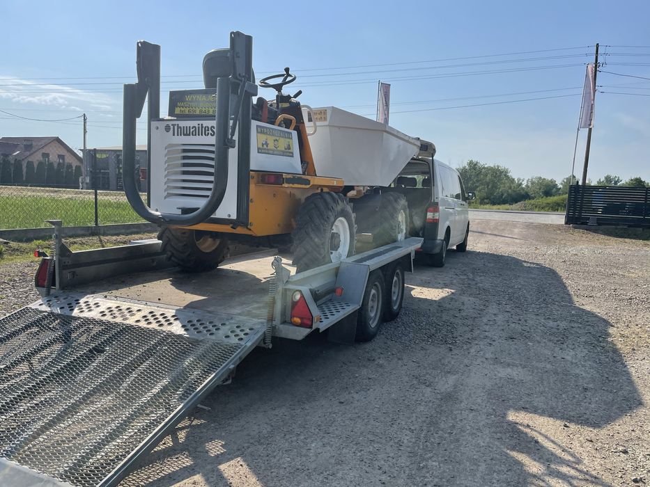 Wypożyczalnia/wynajem maszyn(koparka,wozidlo,walec)uslugi ziemne