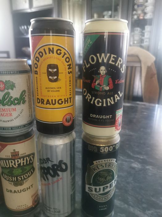 Latas de cerveja Coleção