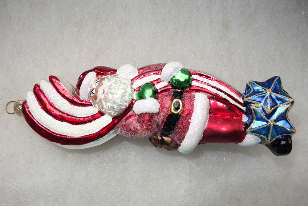 Duża bombka Christopher Radko szklana USA