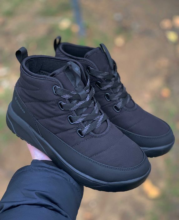 Жіночі теплі кросівки-дутики (36–41) зимние ботинки женские черные