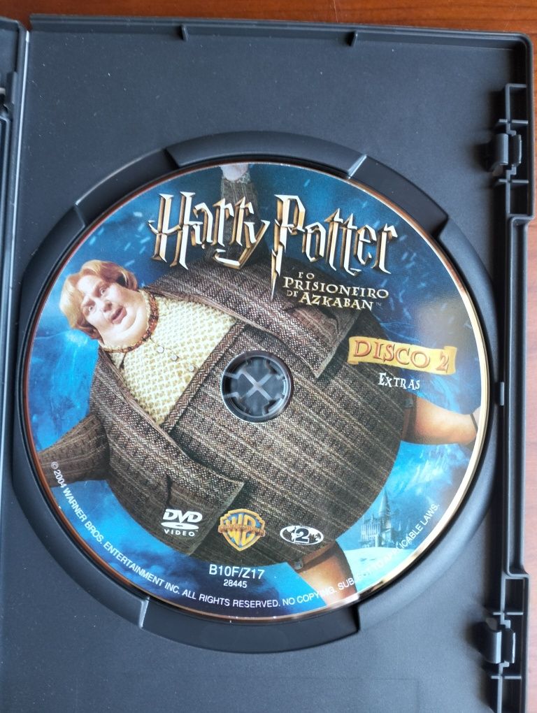 DVD Harry Potter e o Prisioneiro de Azkaban