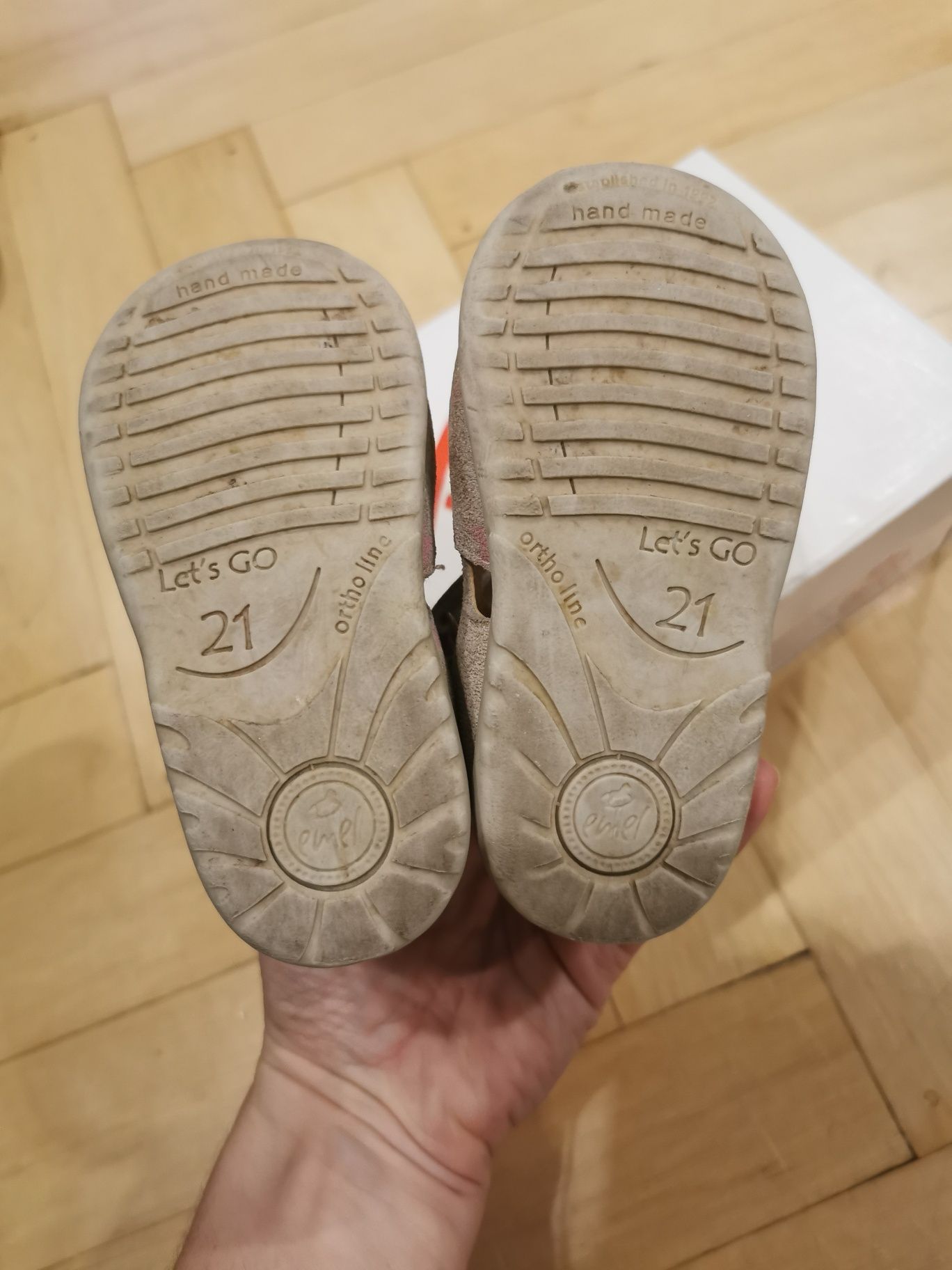 Sandałki emel rozmiar 21 dziewczynka
