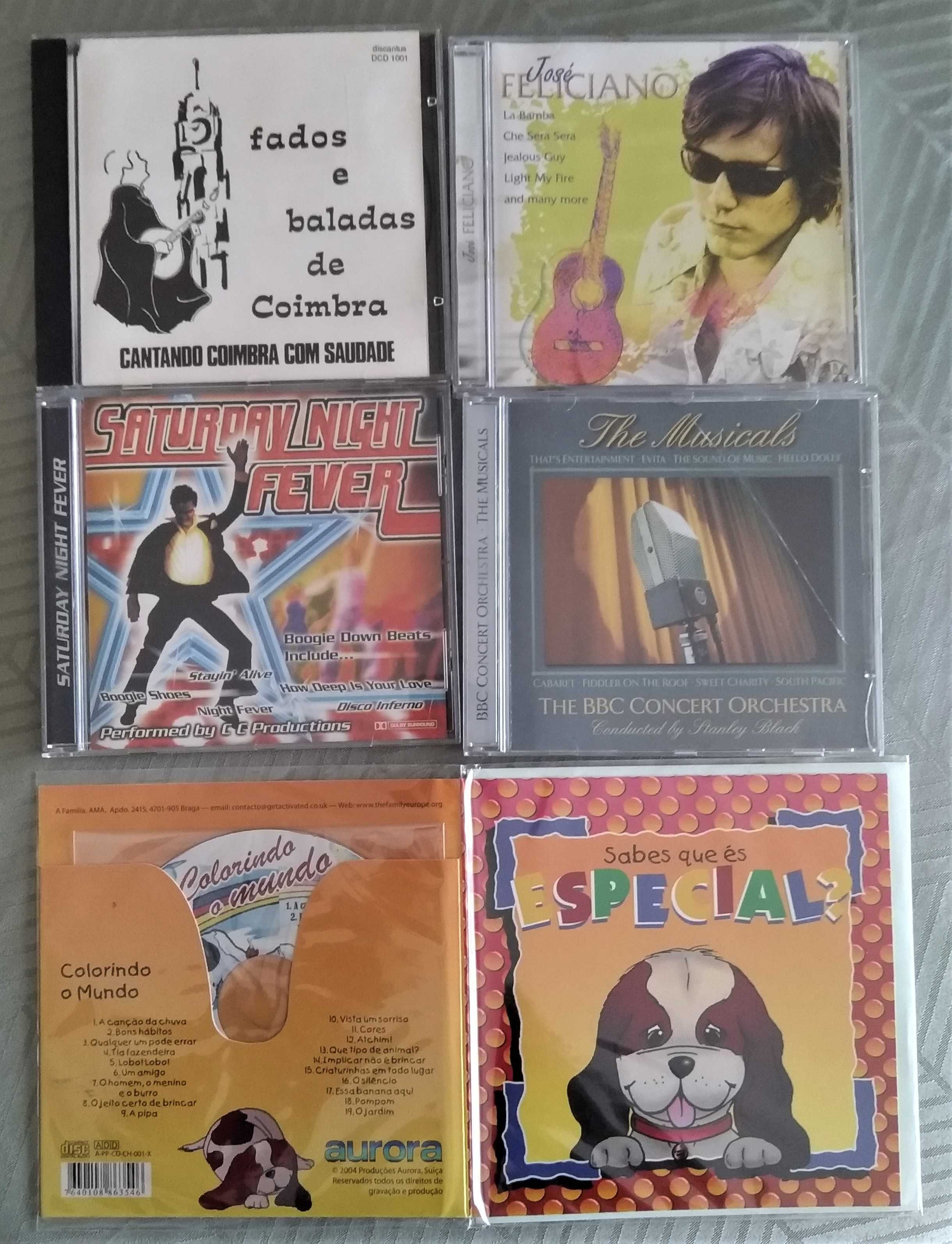5 cd's de musica varios géneros