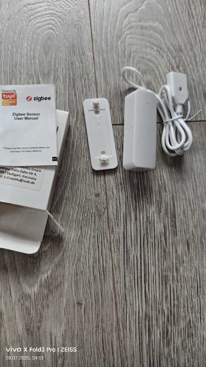 Czujnik zalania sensor wycieku poziomu wody Smart