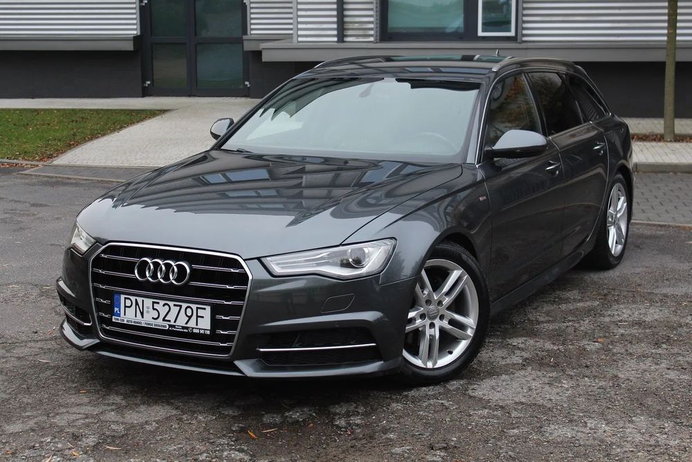 Audi A6 Avant 2x S LINE * EL Klapa * Kamera Cofania * Nowe 4 Opony * Zarejestrowana