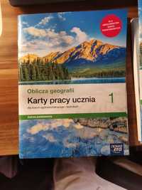 Nowe nieużywane karty pracy do geografii 1