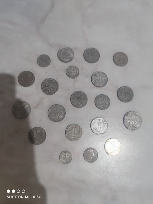 Stary Monety srebrne Polski