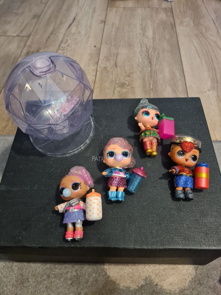 L.O.L. suprise glitter globe winter disco zestaw