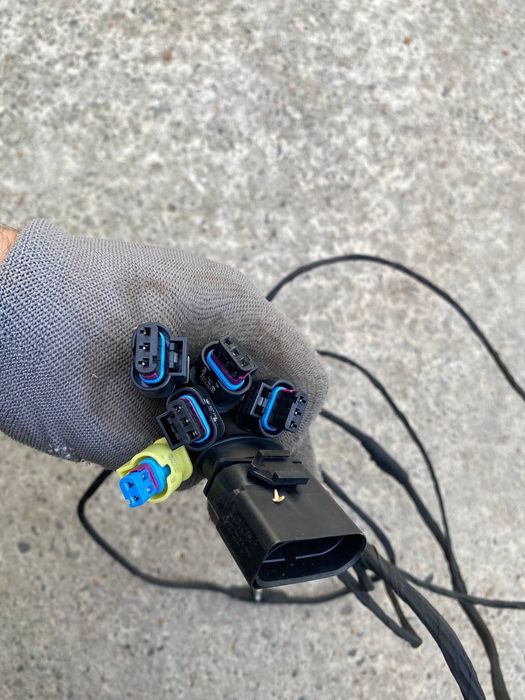 Audi q5 80a проводка переднього бампера