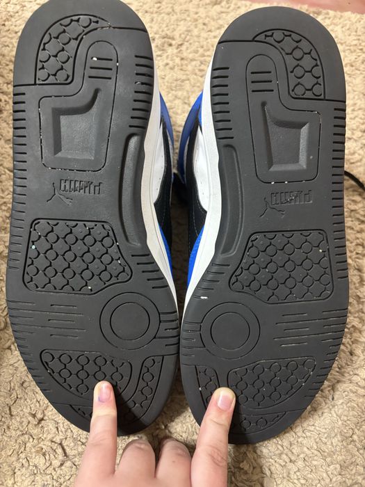 Puma rebound v6 blue кросівки оригінал