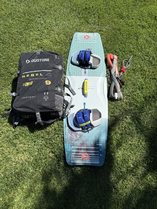 Conjuto Kite REBEL 2025, prancha e barra