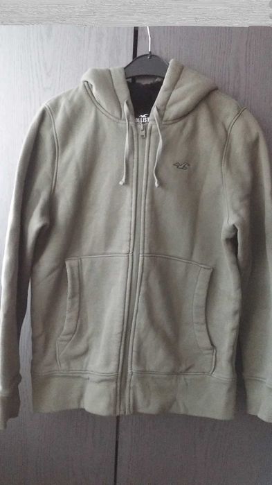 Bluza z kapturem, Hollister, Must Have Collection, XS,S, khaki,zielona