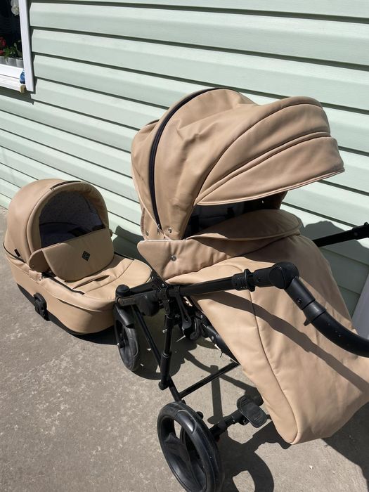 Універсальна Коляска 2в 1 Savaп екошкіра