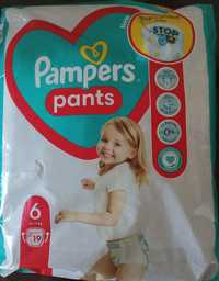 (14-19 кг) Підгузки-трусики Pampers pants6 (19 шт.)/памперси/підгузки