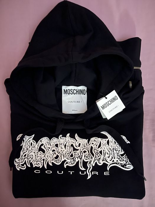 Wyprzedaż bluza męska MOSCHINO COUTURE Milano.