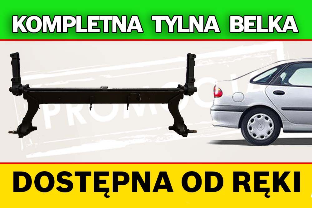 Tylna belka oś Renault Laguna - 3 lata gwarancji PROMOCJA