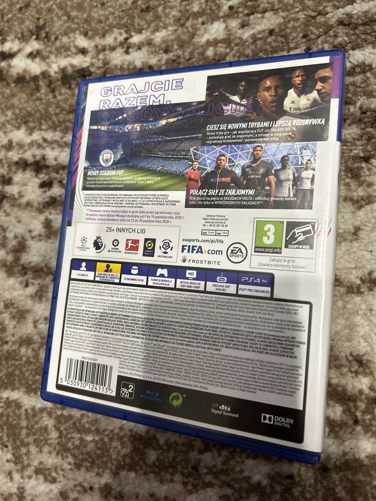 Gra Fifa 21 na PS4