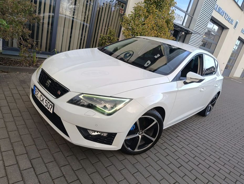 Seat Leon # White Pearl # 12/2016 # Bogata Wersja FR # Full Led # Biała Perła