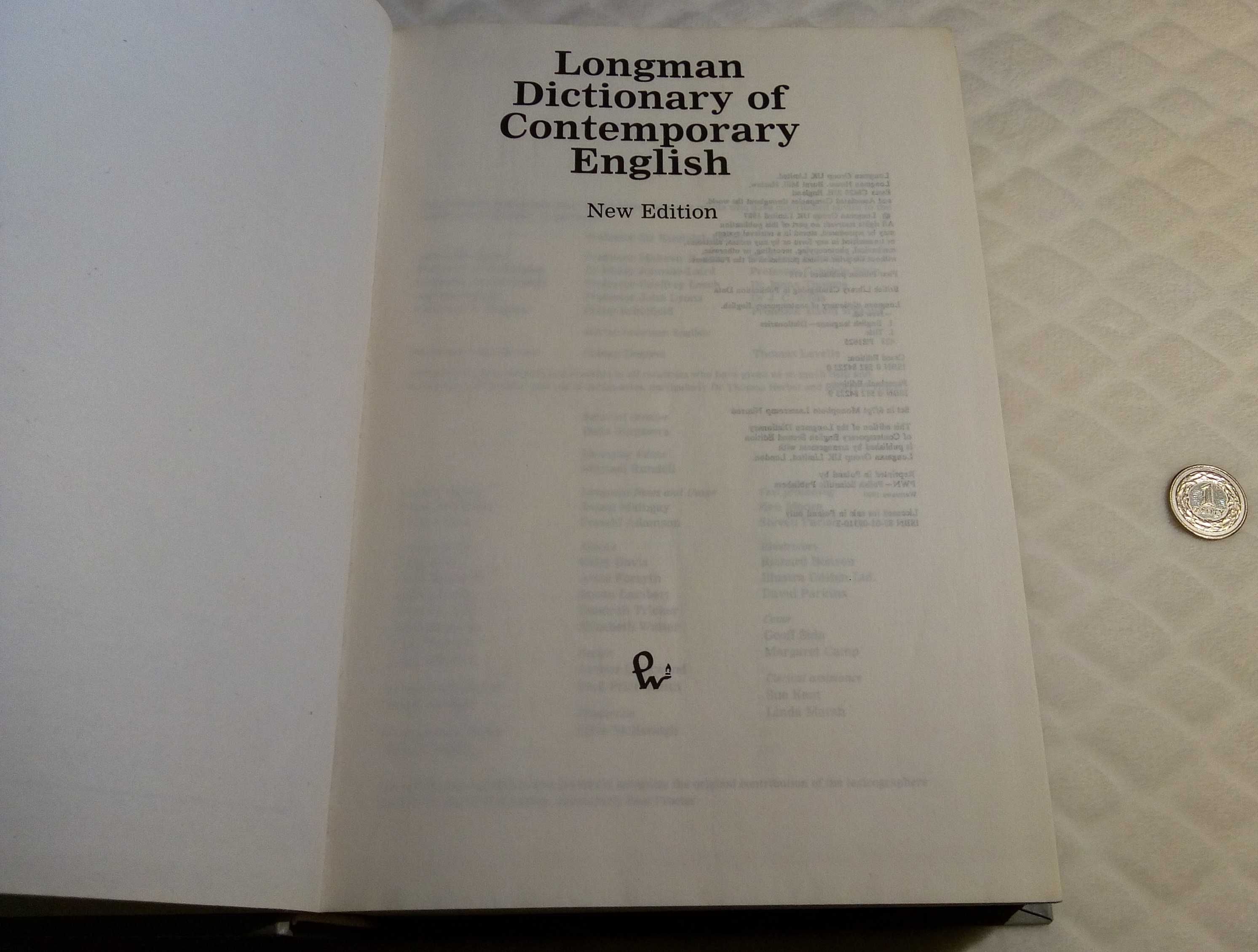 Longman Dictionary of Contemporary English New Edition (Książka)