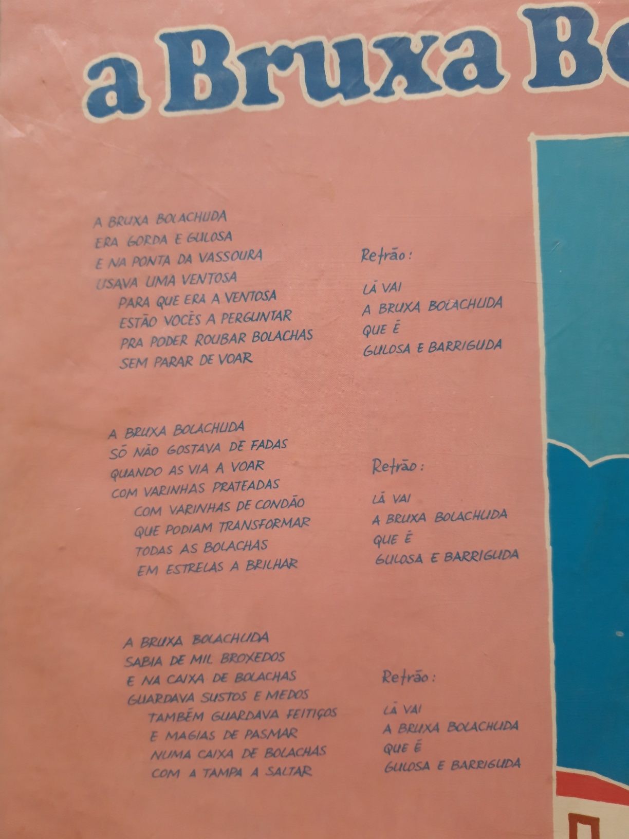 Vinil - Carlos Alberto Moniz - A Banda dos Animais + A Bruxa Bolachuda