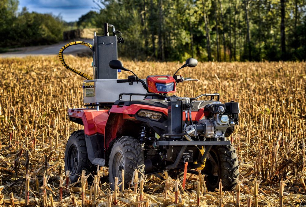 Badanie gleby Rolnictwo 4.0 pobieranie prób glebowych gps