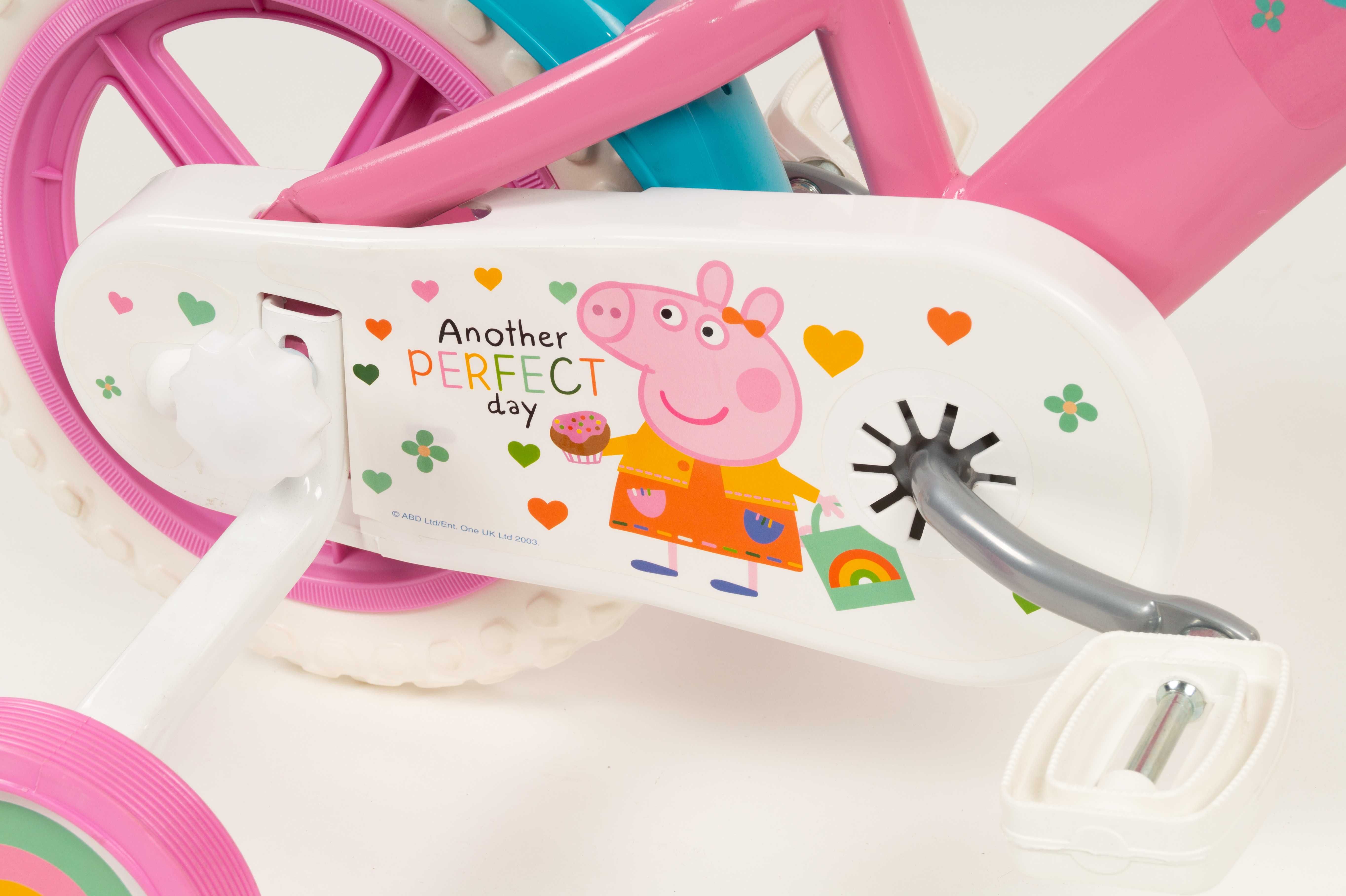 BICICLETA R12" PEPPA PIG para criança