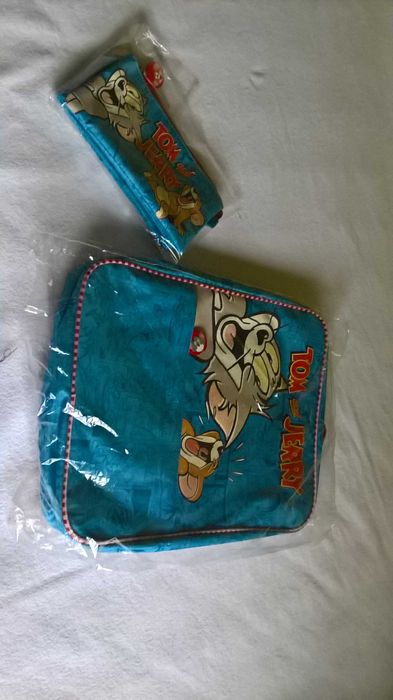 Mochila e estojo Tom & Jerry NOVO!
