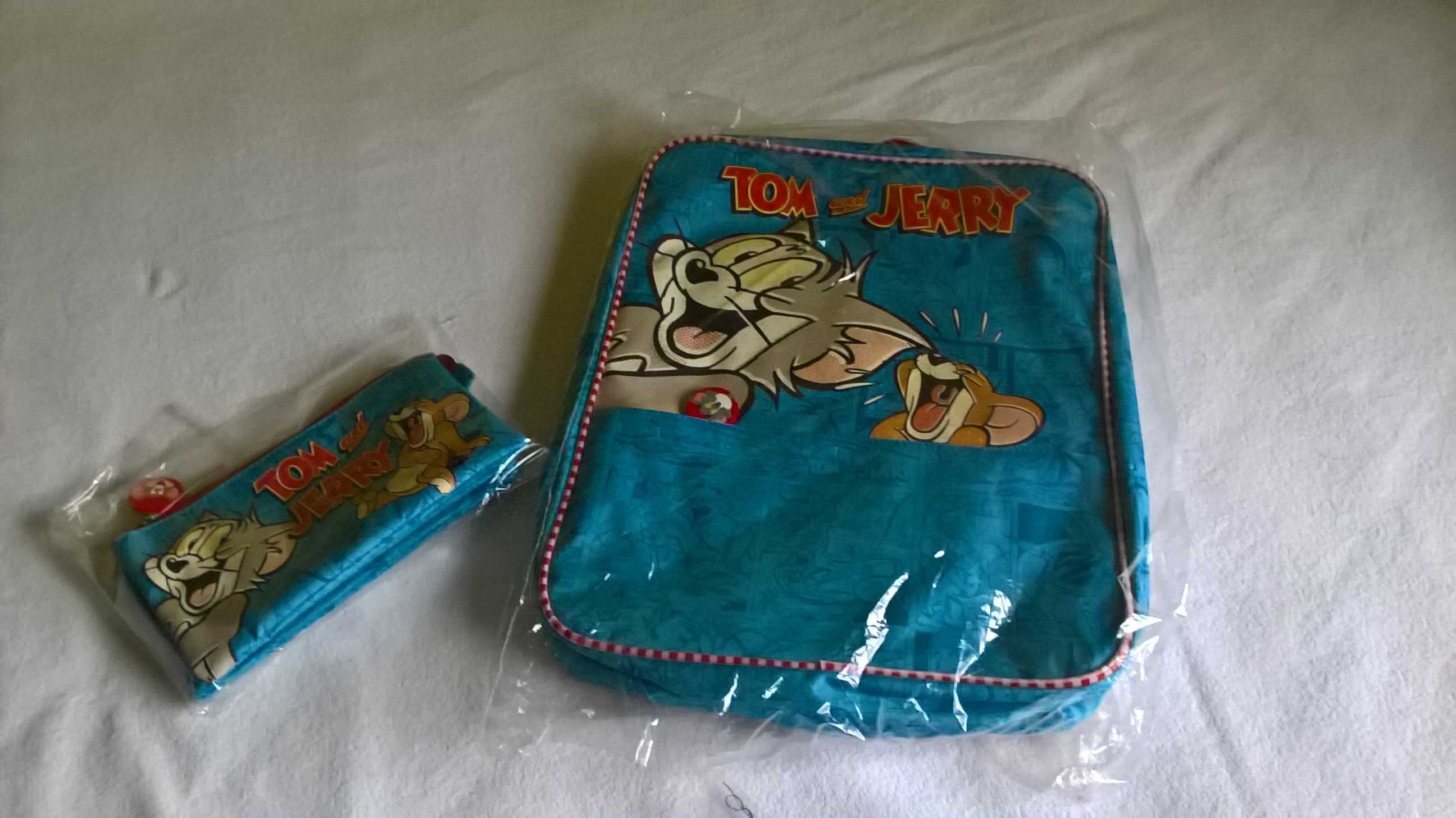 Mochila e estojo Tom & Jerry NOVO!