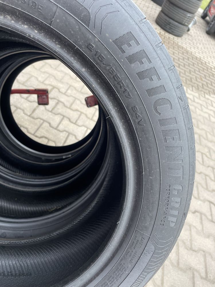 Opony 215/55/17 goodyear letnie w bardzo dobrym stanie