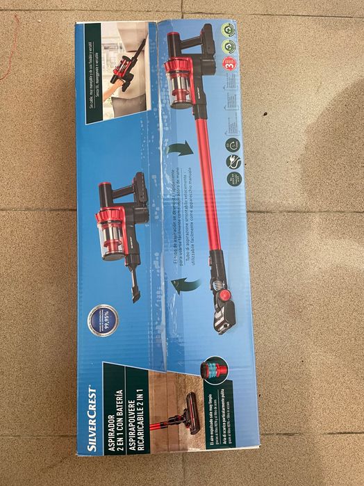 Aspirador 2 em 1 com bateria SilverCrest