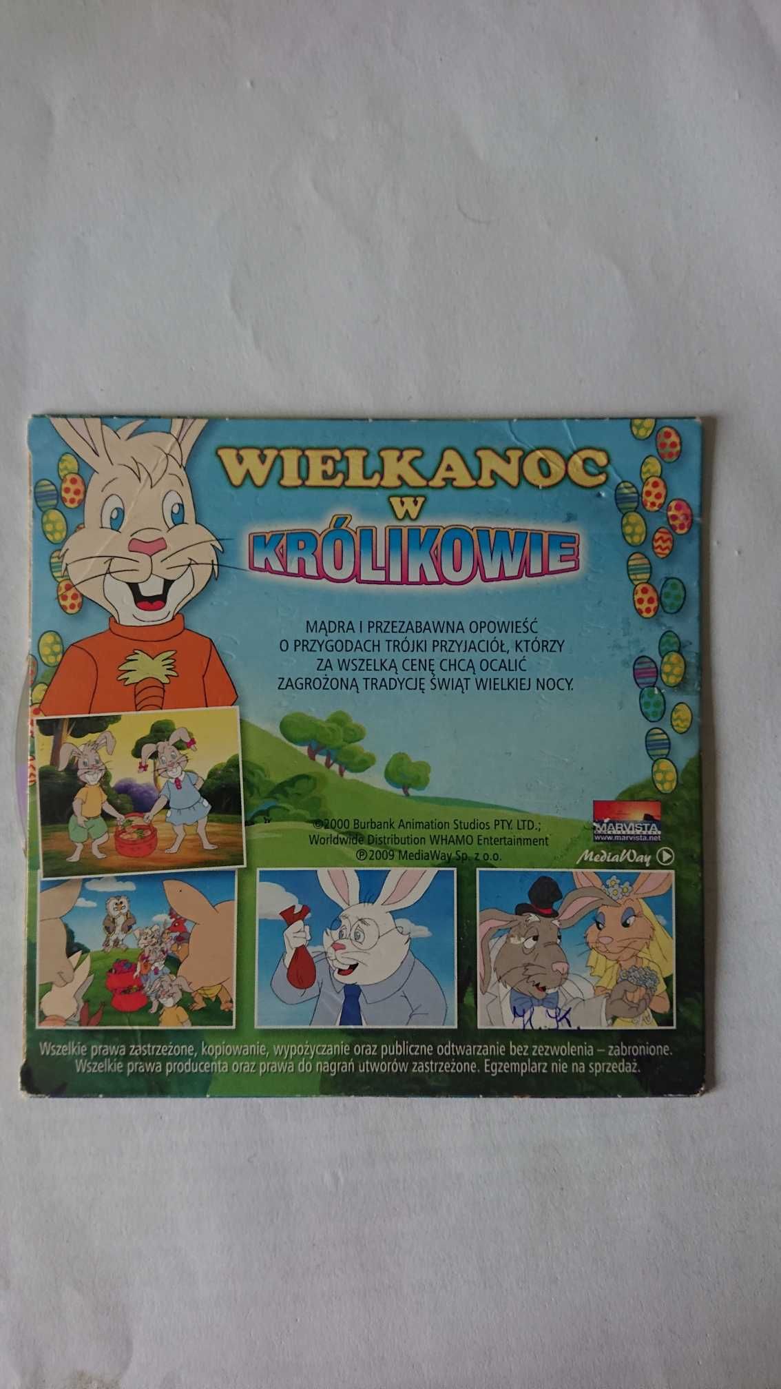 Bajka Wielkanoc w Królikowie, płyta VCD.