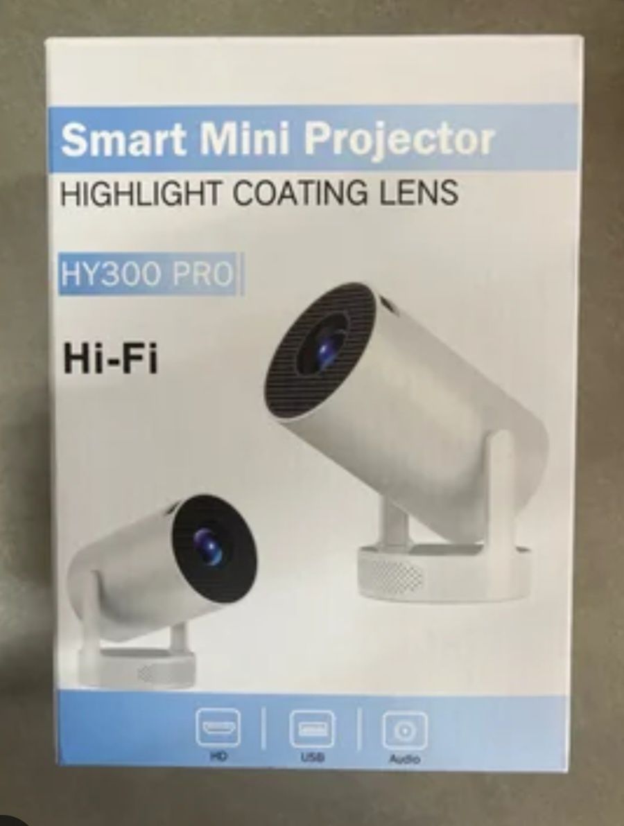 Mini przenośny projektor WiFi 5g 139 cali Android 11
