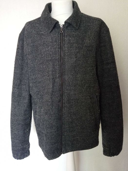H&M męska kurtka zimowa melanż r L