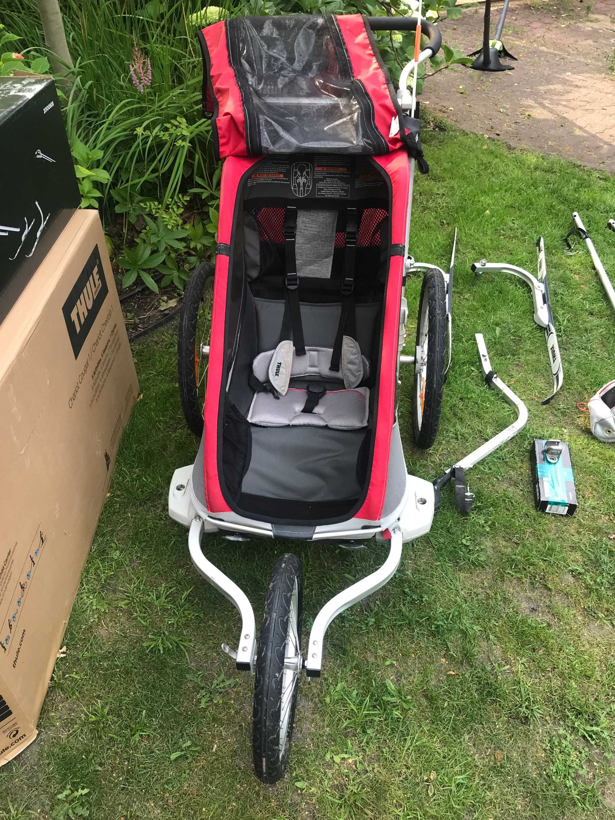 Thule Chariot, Cougar 1, Wózek - przyczepka z zestawem akcesoriów