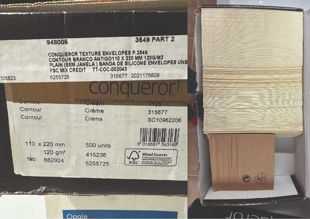 Envelopes Fine Paper Criativos para Casamentos, Baptizados etc