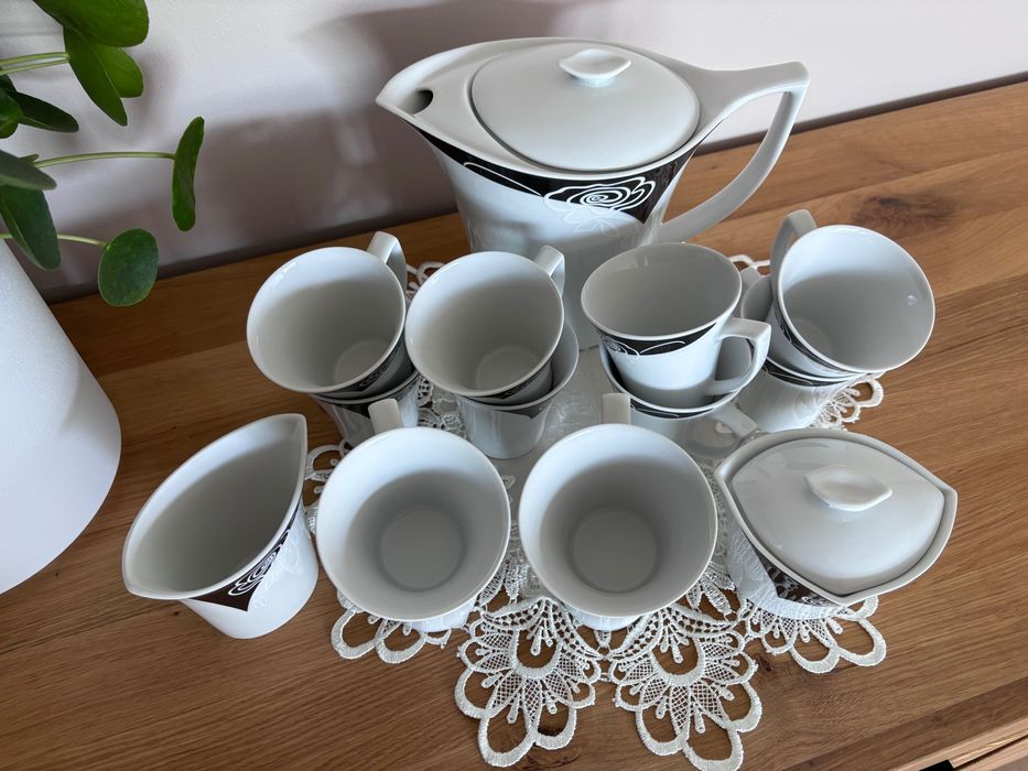 Porcelana Ćmielów - zestaw kawowy
