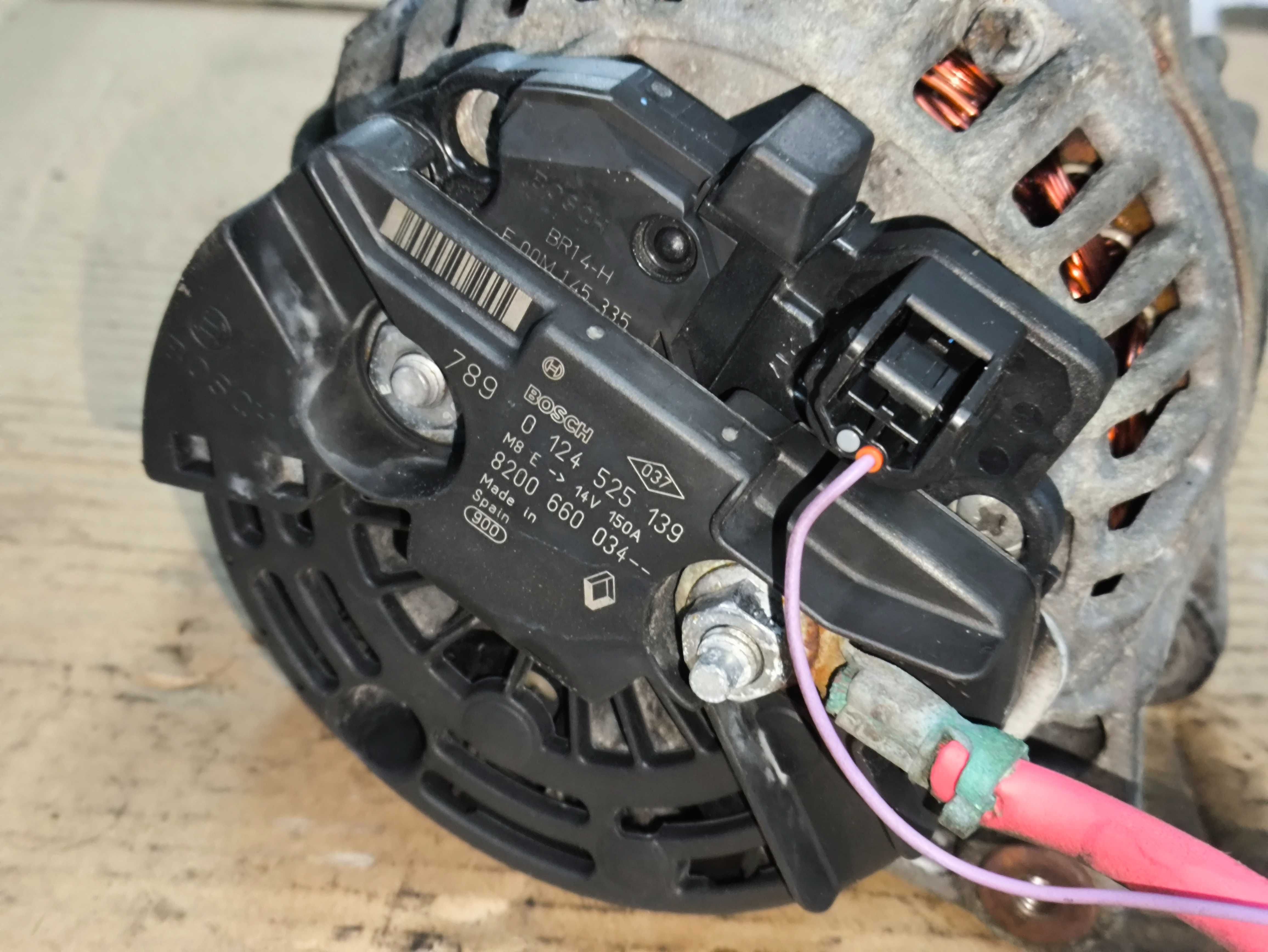 Alternator Renault Kangoo II 1.5 DCI 0124/525/139 Siedlce
