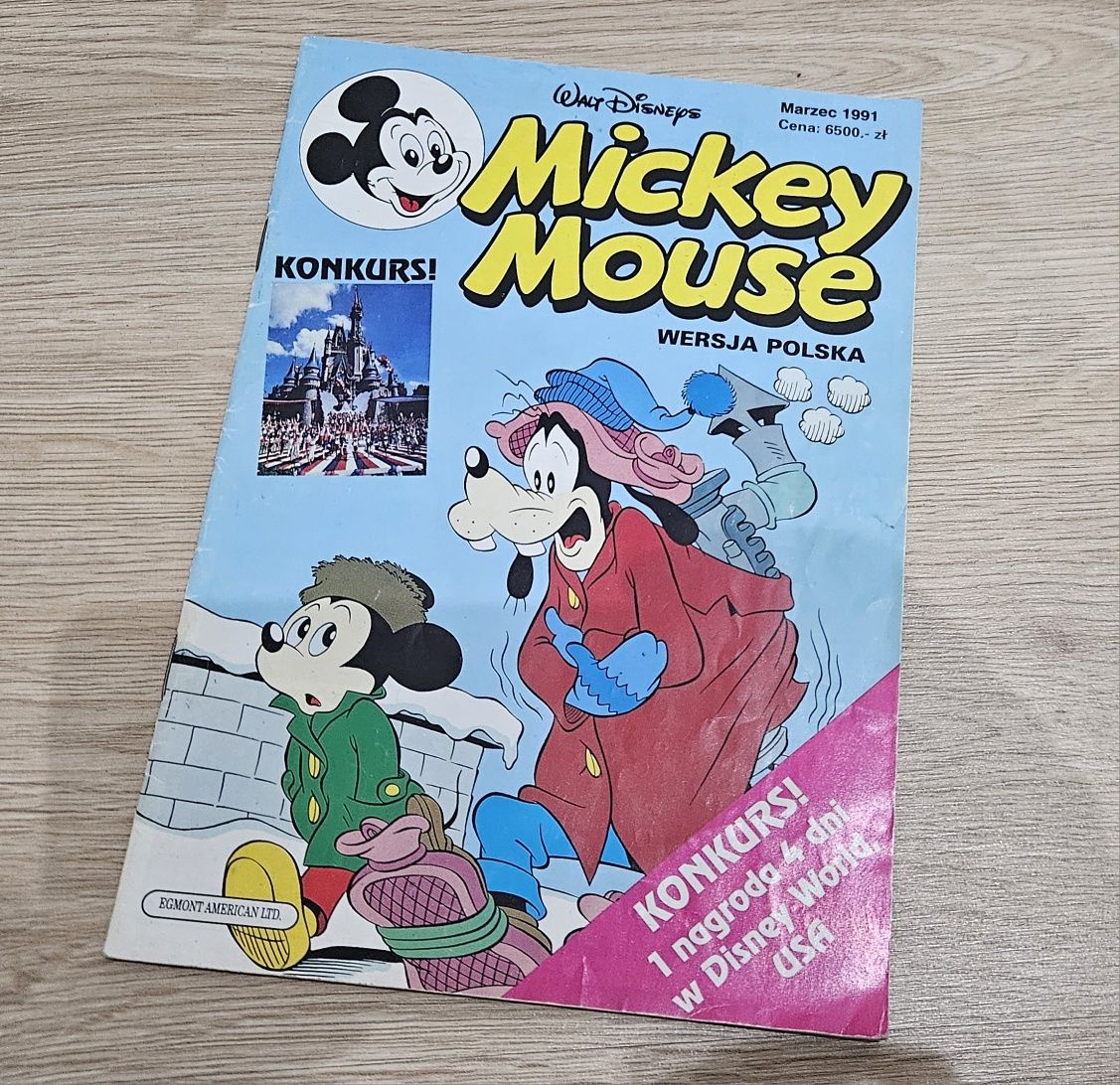 Komiks Mickey Mouse 3/1991 PL