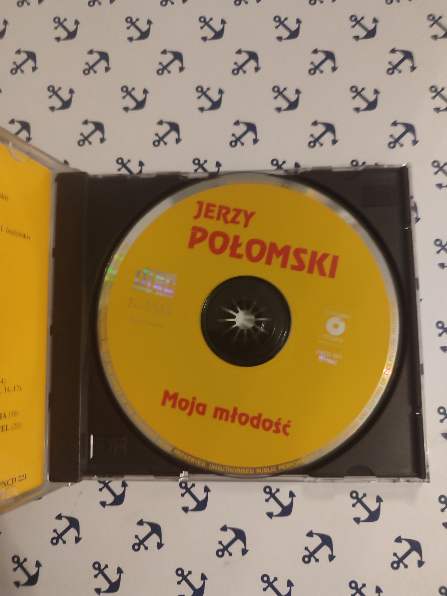 Jerzy Połomski moja młodość 1993 rok płyta CD