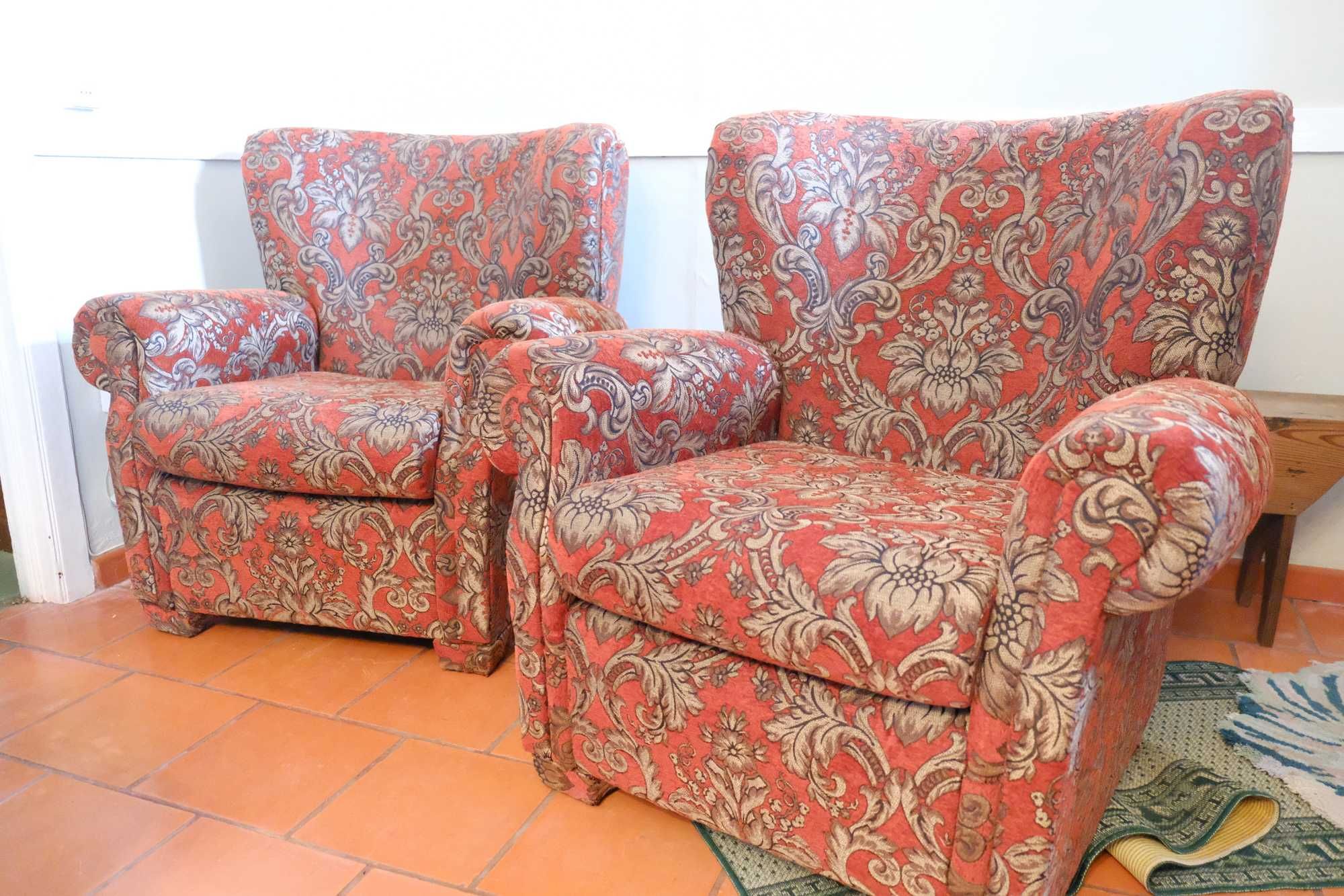 Conjunto de sofás vintage