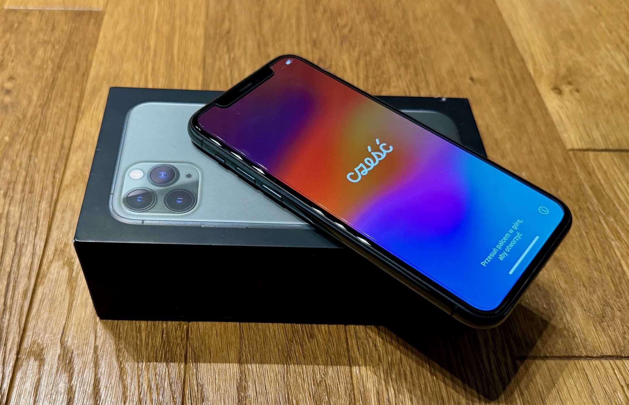 Apple iPhone 11 Pro 256GB Midnight Green - Komplet akcesoriów