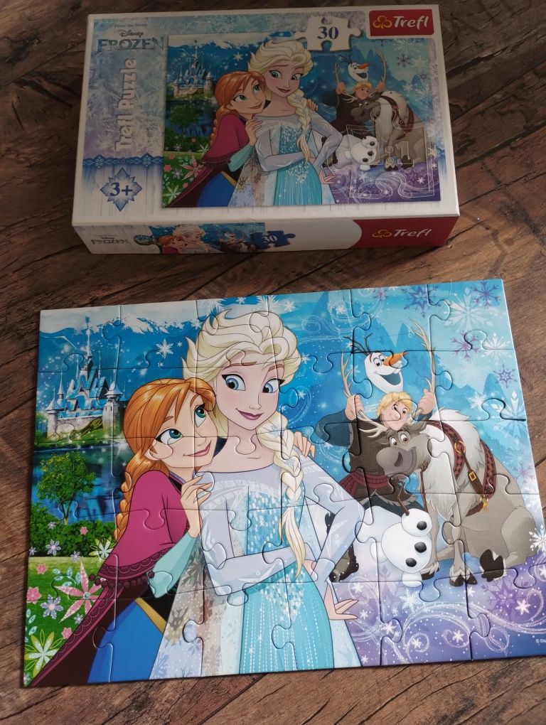 Puzzle elza. Śliczne