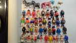 Playmobil лот фигурки игрушки 47 штук солдатики  полиция кони