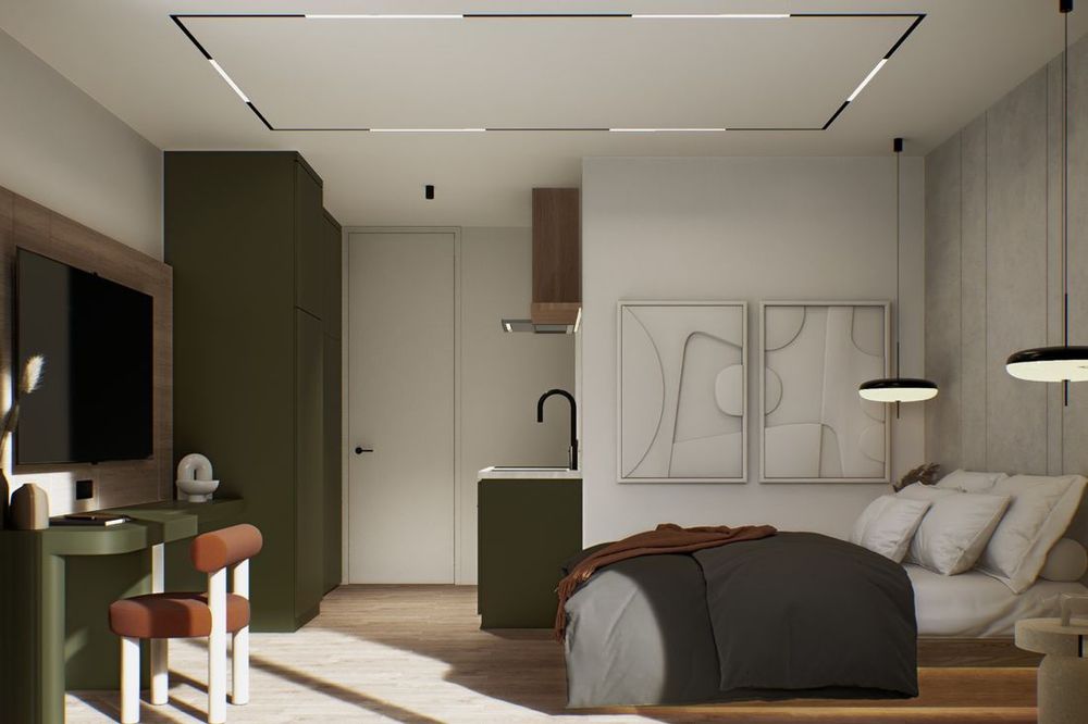 Арартаменты в масштабном комплексе у океана в Чангу,Бали,Индонезия