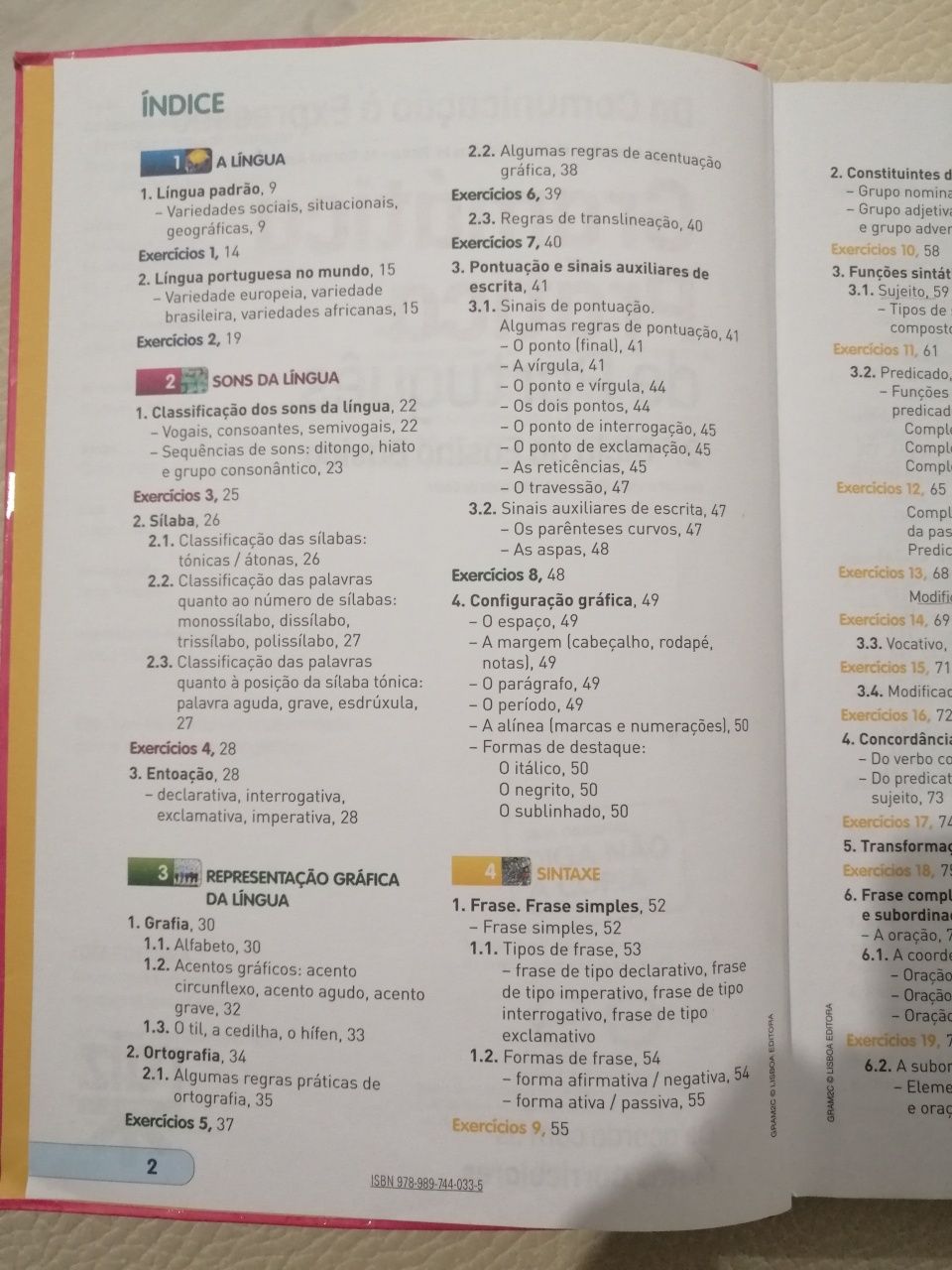 Gramática de Português 2° ciclo