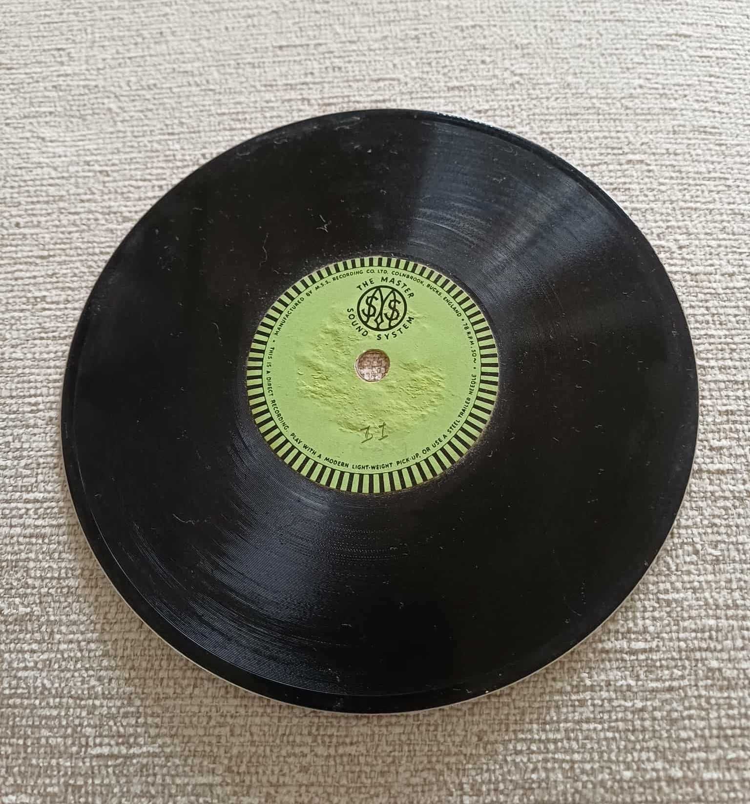 Fonopostal – Disco e Envelope