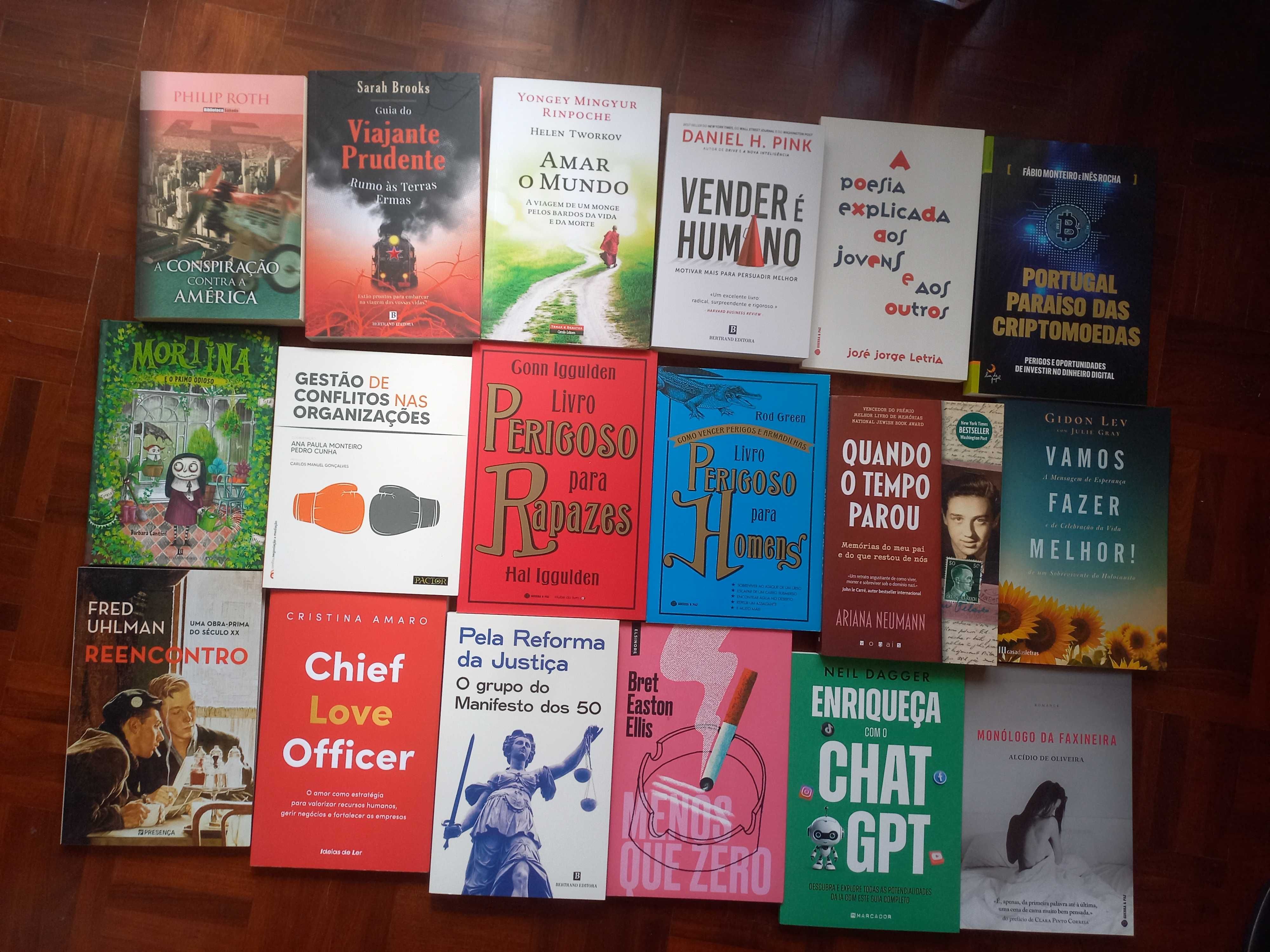 Lote de 106 livros