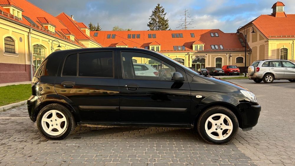 HYUNDAI GETZ 1.1 benzyna + GAZ 66km 2006r przebieg 218.062 km