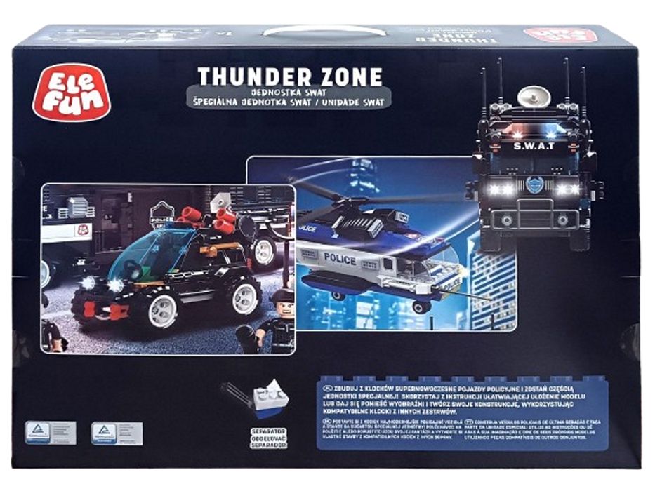 Klocki Elefun Thunder Jednostka SWAT 8831 - 1936el